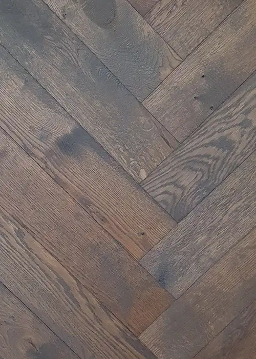 Verouderde visgraat vloer Winchester