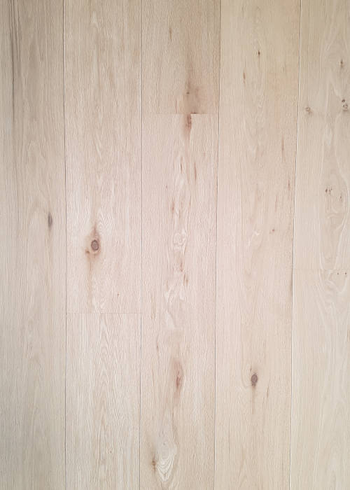 Gelakte eiken houten vloer
